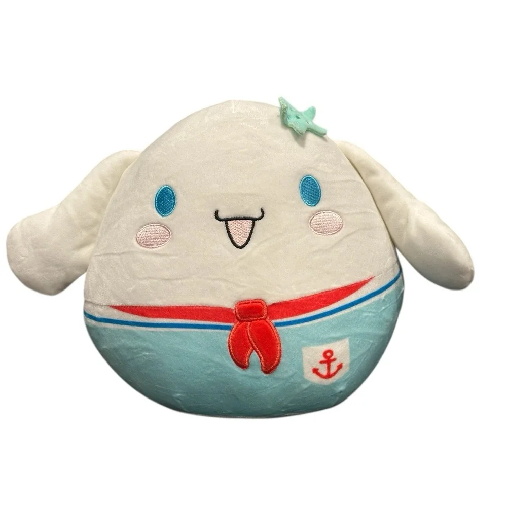 Squishmallows Sanrio Pompompurin Summer‎ Popsicle Beach Cinnamoroll Sailor Plush